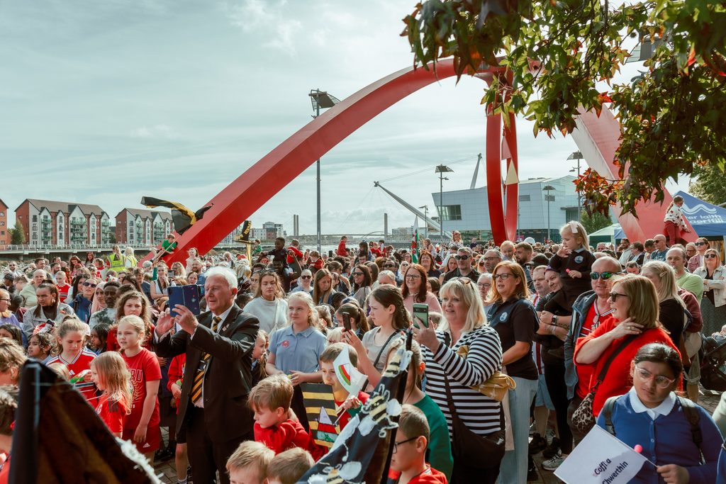 Thousands gathered at Newport's Welcome Festival